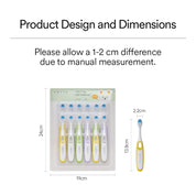 Saengong Kids Toothbrushes 12 Count