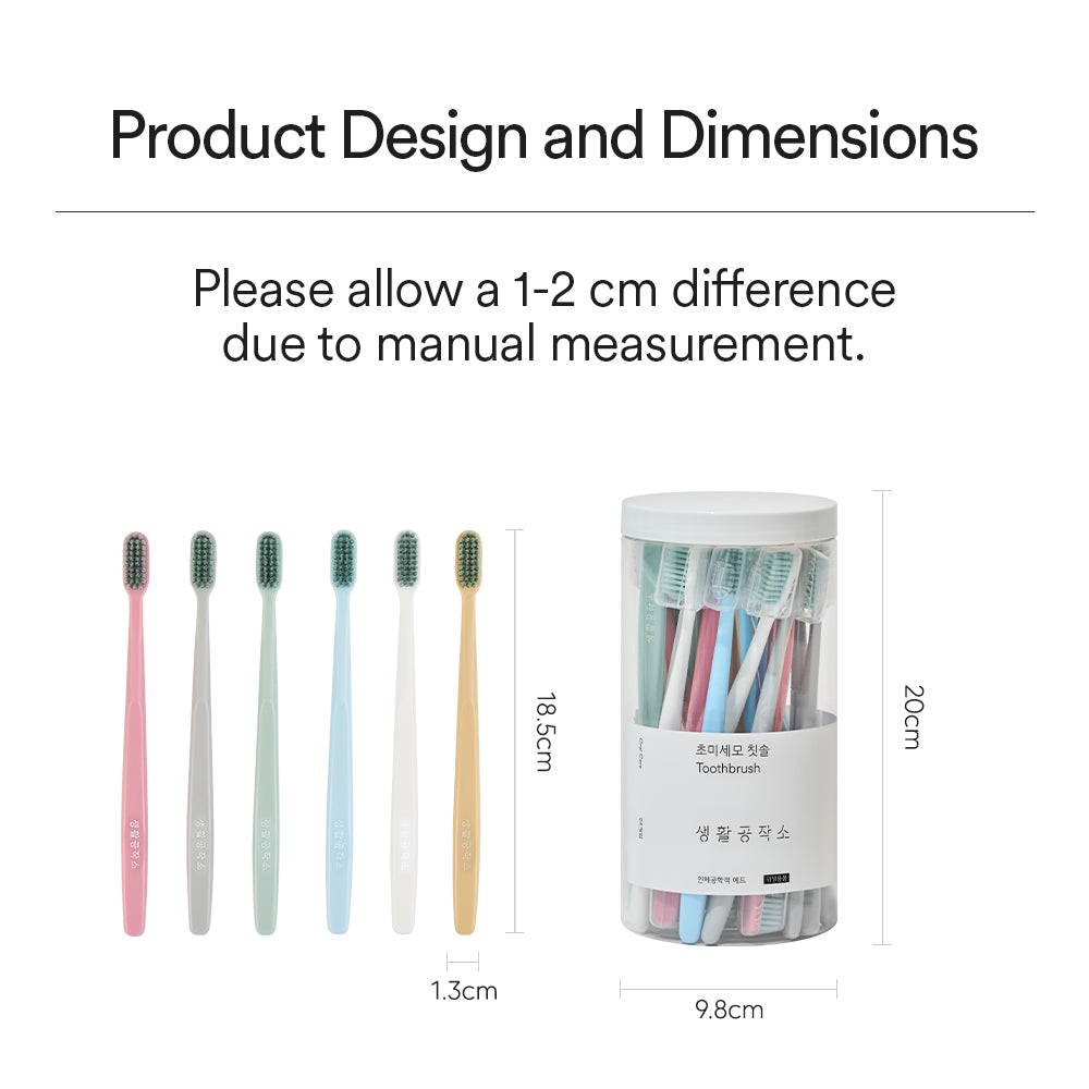 Saengong Ultra Soft Toothbrushes 24 Count