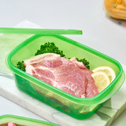 BIGMORE Green Box Fresh Food Container Set, 20 Types / 49 Pieces