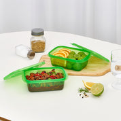 BIGMORE Green Box Fresh Food Container Set, 20 Types / 49 Pieces
