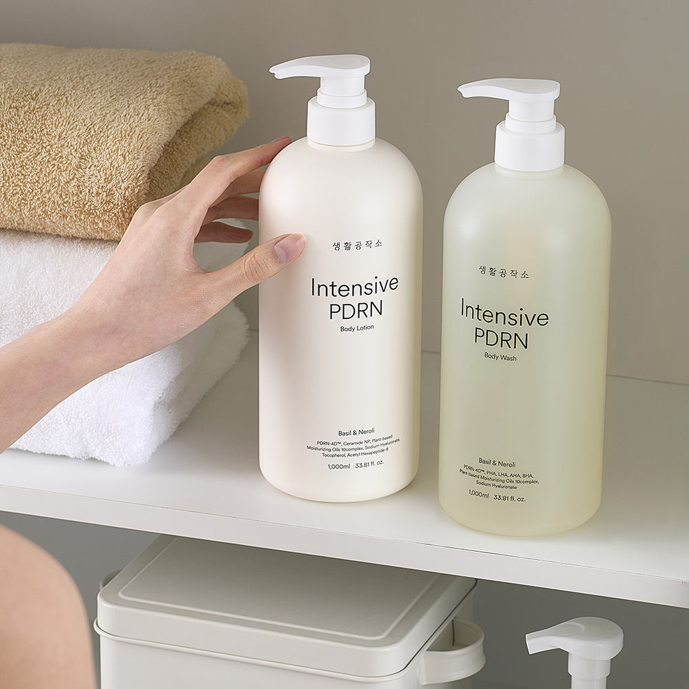 Saengong Intensive PDRN Body Lotion Basil & Neroli 33.81 fl. oz(1000ml)
