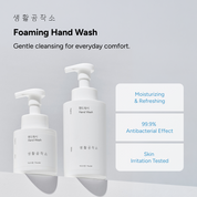 Nước Rửa Tay Tạo Bọt Saengong – Chai/Túi refill, Hương Phấn/Nho