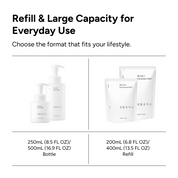 Nước Rửa Tay Tạo Bọt Saengong – Chai/Túi refill, Hương Phấn/Nho