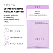 Chất Hút Ẩm Treo Tường Saengong 200g – Hương Lan Nam Phi / Xạ Hương Trắng